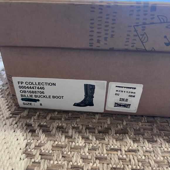 Free People Billie Buckle Boot Sz 8 - Picture 7 of 9